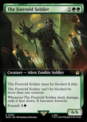 (WHO)The Foretold Soldier(0395)(拡張枠)/フォートールドの兵士