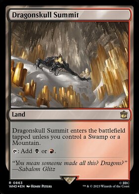 (WHO)Dragonskull Summit(0863)(サージ)(F)/竜髑髏の山頂