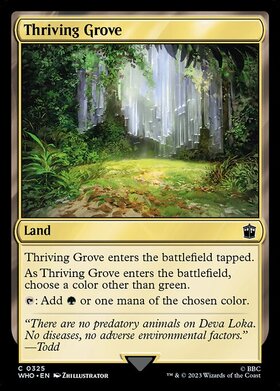 MSC)Thriving Grove(0579)(F) | (FOIL)コモン・アンコモン | ドラゴン