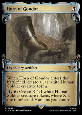 (LTR)Horn of Gondor(0691)(ショーケース)(巻物)/ゴンドールの角笛