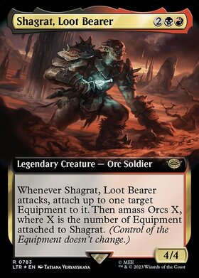 (LTR)Shagrat Loot Bearer(0783)(拡張枠)(サージ)(F)/戦利品運び、シャグラト