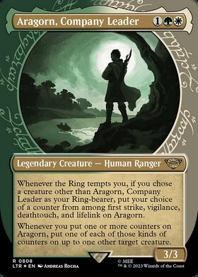 LTR)Aragorn Company Leader(F)/一行のリーダー、アラゴルン | (FOIL