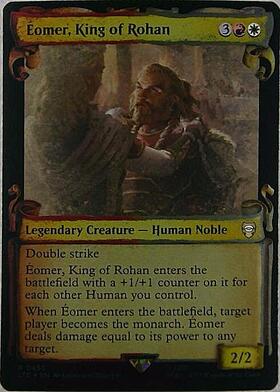(LTC)Eomer King of Rohan(0455)(ショーケース)(巻物)(F)/ローハンの王、エオメル