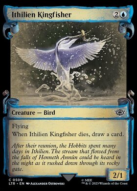 (LTR)Ithilien Kingfisher(0509)(ショーケース)(巻物)/イシリアンのカワセミ
