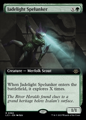 (LCI)Jadelight Spelunker(0382)(拡張枠)/翡翠光の洞窟探検家
