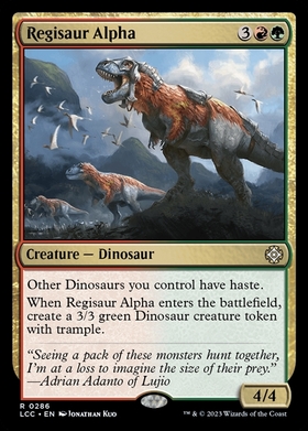 (LCC)Regisaur Alpha(0286)/レギサウルスの頭目
