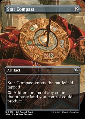 (SPG)Star Compass(0018)(ボーダーレス)(LCI Special Guest)(F)/星のコンパス