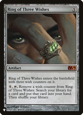 (LIST)Ring of Three Wishes(M14)/三つの願いの指輪