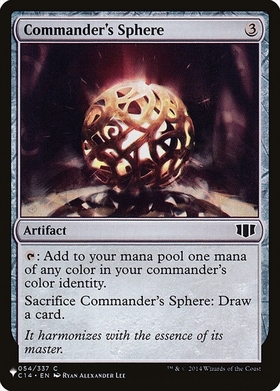 (C14)Commander's Sphere(LIST仕様)/統率者の宝球