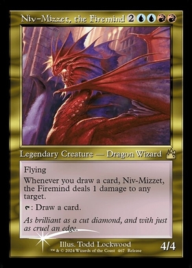 (RVR)Niv-Mizzet the Firemind(Release)(旧枠)(467)(F)/火想者ニヴ＝ミゼット