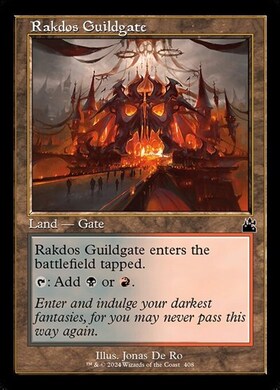 (RVR)Rakdos Guildgate(旧枠)(408)/ラクドスのギルド門