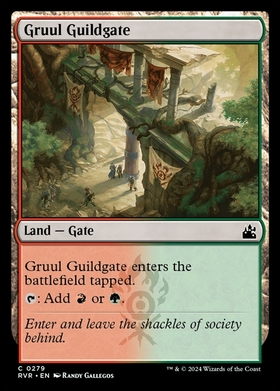 (RVR)Gruul Guildgate(0279)/グルールのギルド門
