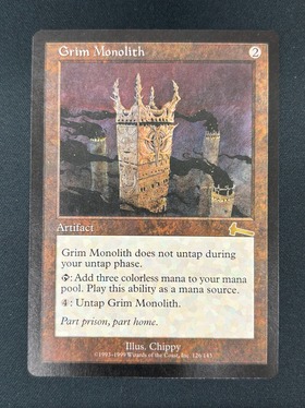 (ULG)Grim Monolith(NM)(EN)/厳かなモノリス