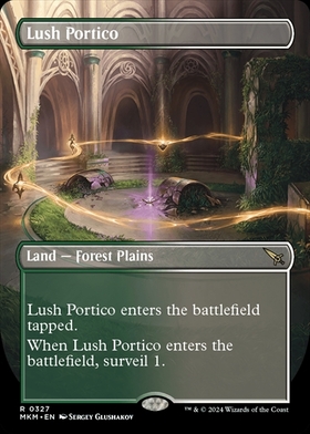 (MKM)Lush Portico(0327)(ボーダーレス)(F)/草萌ゆる玄関