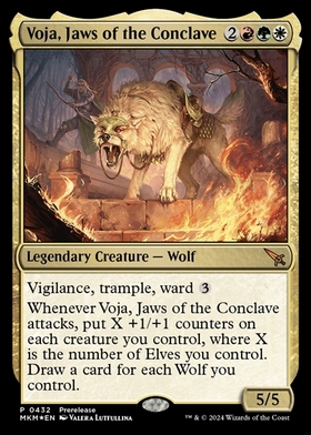 (MKM)Voja Jaws of the Conclave(0432)(Prerelease)(F)/議事会の顎、ヴォジャ