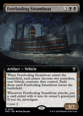 (MKC)Foreboding Steamboat(0338)(拡張枠)/凶兆の蒸気船