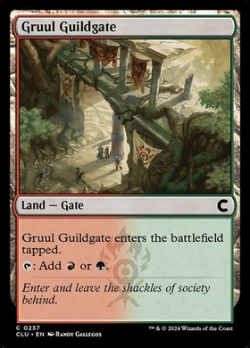 (CLU)Gruul Guildgate/グルールのギルド門