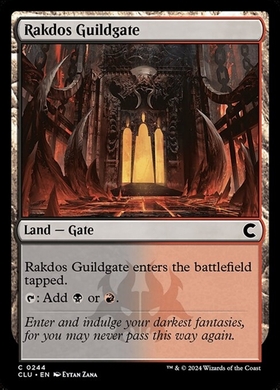 (CLU)Rakdos Guildgate/ラクドスのギルド門