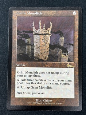 (ULG)Grim Monolith(状態SP)(EN)/厳かなモノリス