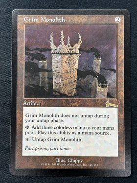 (ULG)Grim Monolith(NM-)(EN)/厳かなモノリス