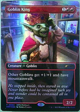 (PRM)Goblin King(WPN Premium)(ボーダーレス)(F)/ゴブリンの王