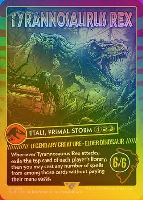 (SLD)Etali Primal Storm(Tyrannosaurus Rex)(1389)(ボーダーレス)(F)