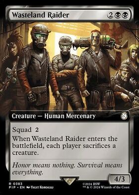 (PIP)Wasteland Raider(0383)(拡張枠)/ウェイストランド・レイダー