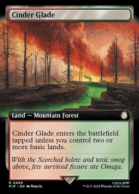 (PIP)Cinder Glade(0490)(拡張枠)/燃えがらの林間地