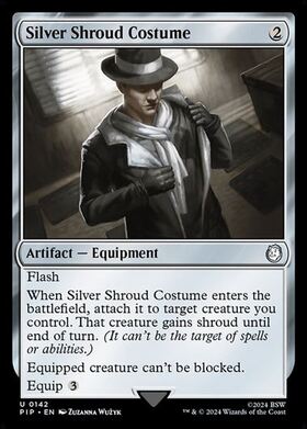 (PIP)Silver Shroud Costume(0142)(F)/シルバー・シュラウドの衣装