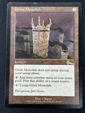 (ULG)Grim Monolith(MP-)(EN)/厳かなモノリス