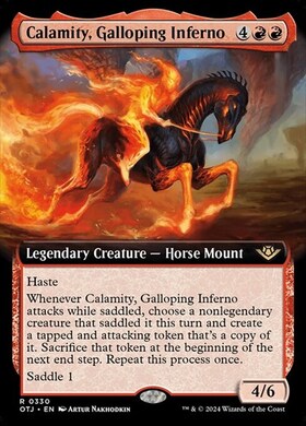 (OTJ)Calamity Galloping Inferno(0330)(拡張枠)(F)/早駆ける業火、カラミティ