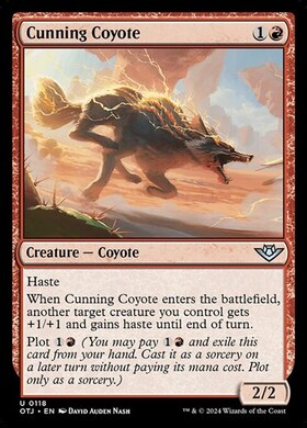 (OTJ)Cunning Coyote/狡猾なコヨーテ