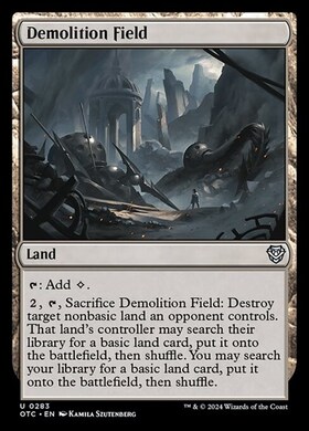 (OTC)Demolition Field/解体爆破場