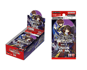 【新品商品】UNION ARENA ブースターパック コードギアス 反逆のルルーシュ Vol.2【EX02BT】