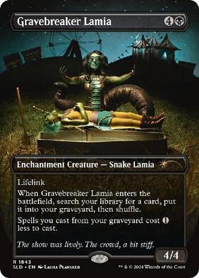 (SLD)Gravebreaker Lamia(1643)(ボーダーレス)/墓破りのラミア