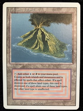 (3ED)Volcanic Island(状態SP)(EN)/(未訳)