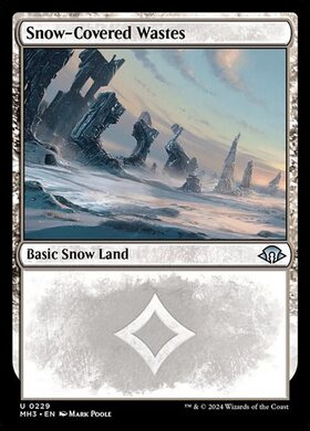 (MH3)Snow-Covered Wastes(0229)(F)/冠雪の荒地