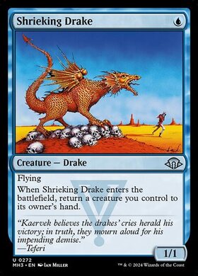 (MH3)Shrieking Drake(0272)/金切り声のドレイク