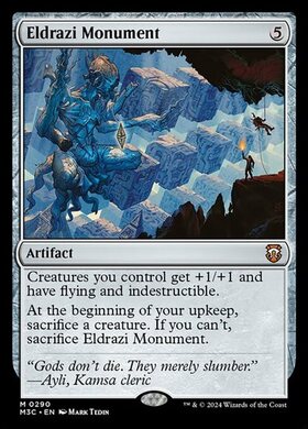 (M3C)Eldrazi Monument(0290)(リップル)(F)/エルドラージの碑