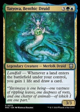 (M3C)Tatyova Benthic Druid(0273)(リップル)(F)/水底のドルイド、タトヨヴァ