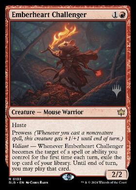 BLB)Emberheart Challenger(0133)(プロモP)(F)/熾火心の挑戦者 | (FOIL