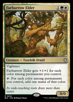 (BLC)Faeburrow Elder(0252)/フェイ庄の古老