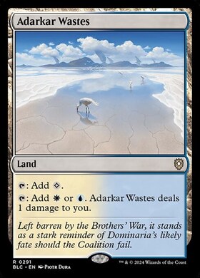 (BLC)Adarkar Wastes(0291)/アダーカー荒原