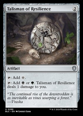 (BLC)Talisman of Resilience(0288)/反発のタリスマン