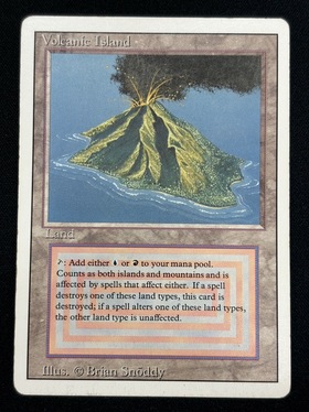 (3ED)Volcanic Island(MP-)(EN)/(未訳)