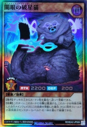 闇眼の破星猫(SR)(RD/B242-JP009) | スーパーレア | ドラゴンスター