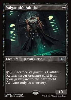 (DSK)Valgavoth's Faithful(0412)(Promo Pack)/ヴァルガヴォスの崇拝者