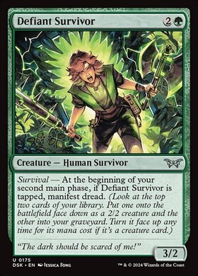 (DSK)Defiant Survivor(0175)/果敢な生存者