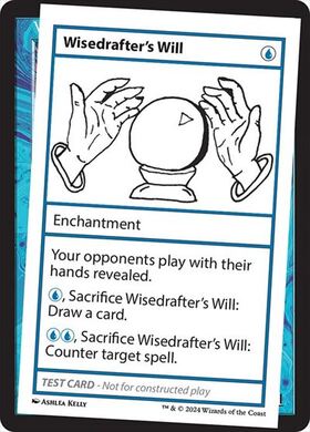 (MB2)Wisedrafter's Will(テスト)/(未訳)