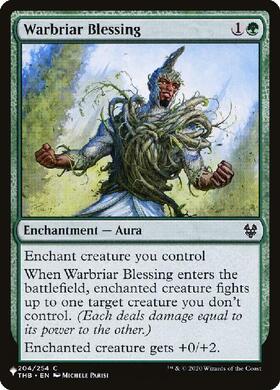 (THB)Warbriar Blessing(LIST仕様)/戦茨の恩恵